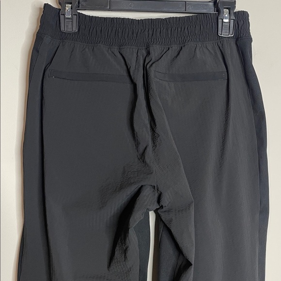 Athleta | Women’s Black Textured Brooklyn Pants Size 4 - Picture 6 of 9